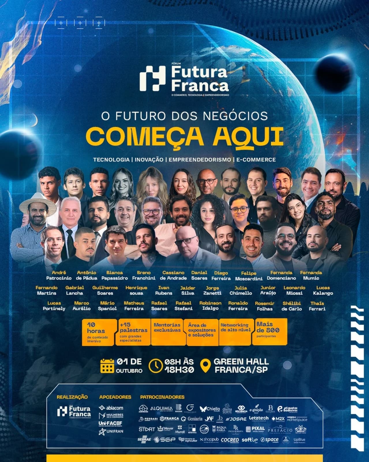 Fórum Futura acontece nesta quinta em Franca